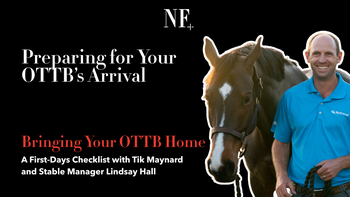 Ep 1: Preparing for Your OTTB’s Arrival | Restarting the OTTB with Tik Maynard | Presented by 4CYTE