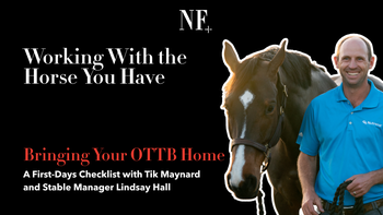 Ep. 5: Working With the Horse You Have | Restarting the OTTB with Tik Maynard | Presented by 4CYTE