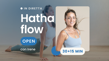 Hatha flow 30'+15' - 08/09 - 06:45 