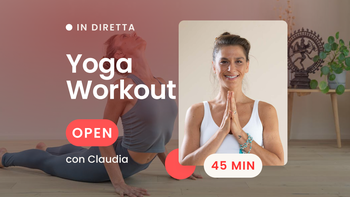 Yoga workout 45' - 24/09 - 18:30