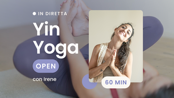 Yin yoga - 28/09 - 18:30 
