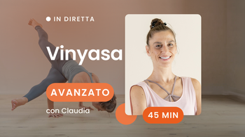 Vinyasa avanzato 45' - 27/10 - 19:30