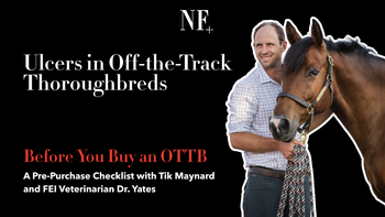 Ep. 4: Ulcers in Off-the-Track Thoroughbreds | Restarting the OTTB with Tik Maynard | Presented by 4CYTE