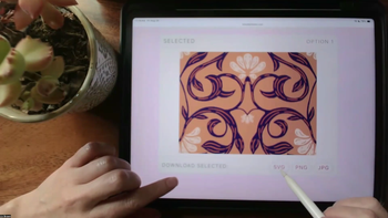 Renaissance Style Pattern Live Drawing Session