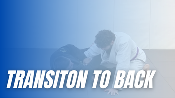 Transition From Half Guard To Back Control - Arm Drag