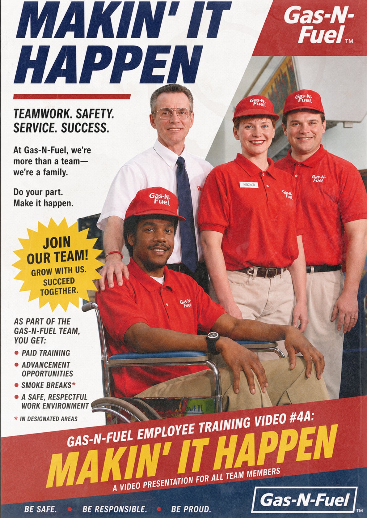 Gas N Fuel Employee Training Video #4A - Makin' It Happen! (2002, 15min)