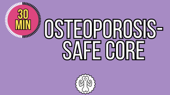 30-Minute Osteoporosis-Safe Core Strength 