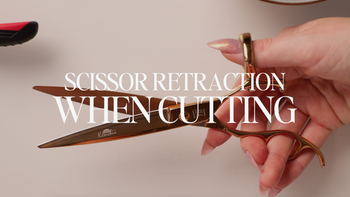 Retract Your Scissors To Cut The Hair