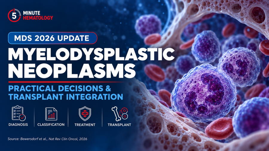 MDS 2026 Update: Practical Decisions & Transplant Integration