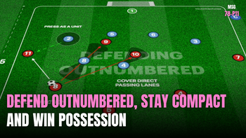 Defending Outnumbered (Back 4 and Midfield 2) | 78-P11