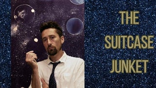 Promotional artwork for The Suitcase Junket Album Release Show Live Stream
