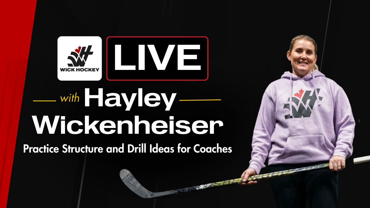 Live with Hayley Wickenheiser: Practice Design & Drill Ideas, Thursday, October 1 at 7:00 PM ET
