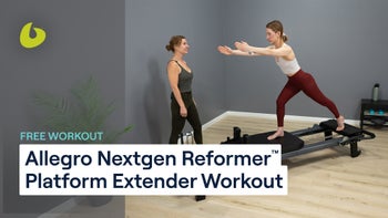 Platform Extender Workout on the Allegro Nextgen Reformer™
