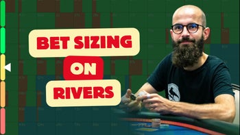 Bet sizing on Rivers