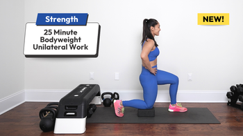 25m Bodyweight Unilateral Work