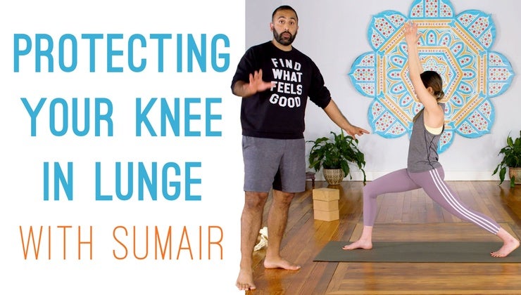 Protecting Your Knee in Lunge with Sumair