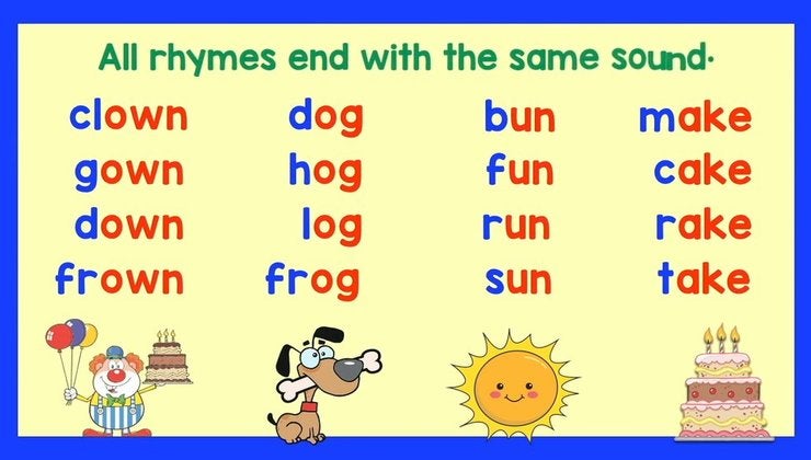 HeidiSongs | All Rhymes End With the Same Sound - EduTunes With Miss Jenny