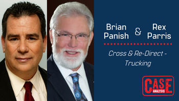 Brian Panish & Rex Parris - Cross and Re-Direct - Trucking 04/14/20