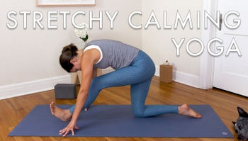Stretchy Calming Yoga with Full Savasana