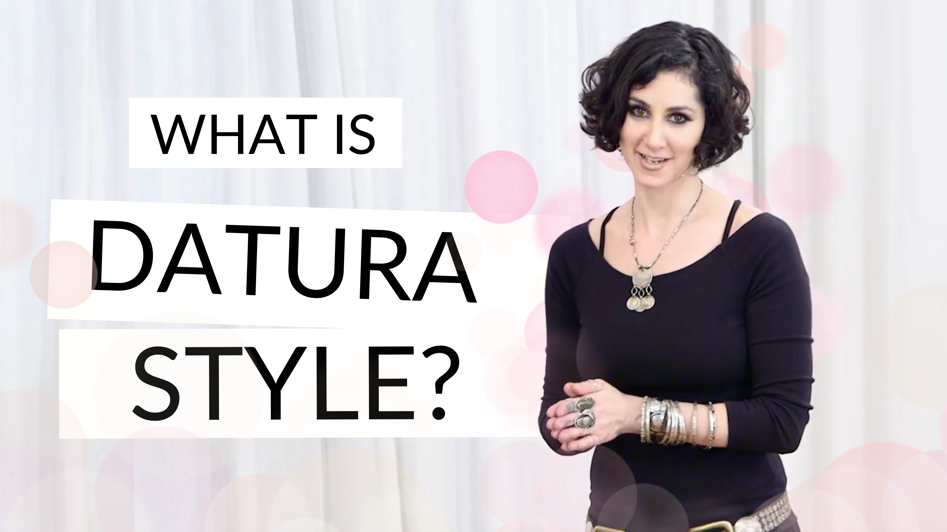 What is Datura Style™ belly dance? with Rachel Brice