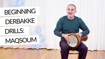 Maqsoum: Beginning Derbakke Drills with Faisal Zedan