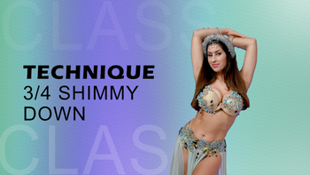3/4 Shimmy Down: Technique