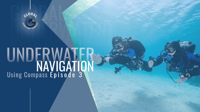 Underwater Navigation Using Compass. Episode 3