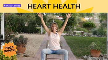 Heart Health! Boost Endurance & Energy – Kickstart Chair Yoga Therapy with Sherry