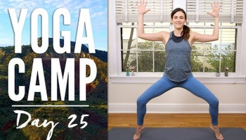 Yoga Camp - Day 25 - I Am Strong