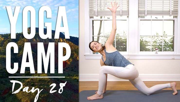 Yoga Camp - Day 28 - I Celebrate 