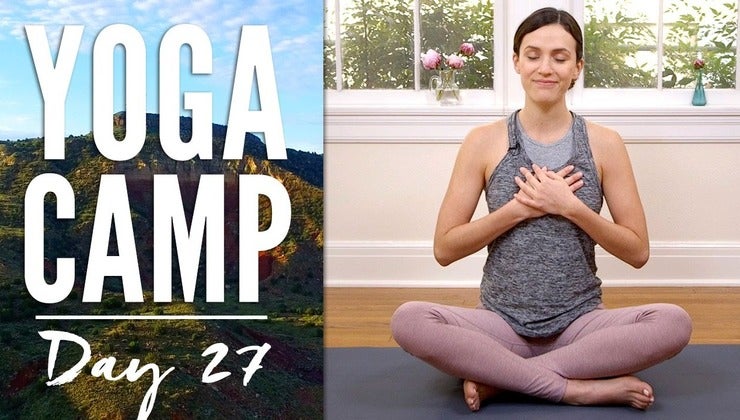 Yoga Camp - Day 27 - I Am Grateful