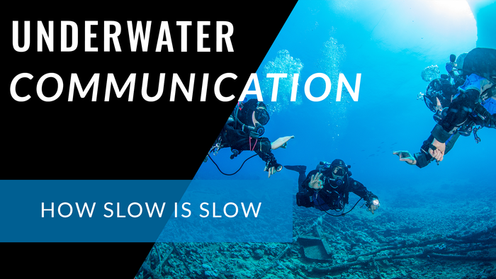 Slow Communication for Effective Underwater Signaling