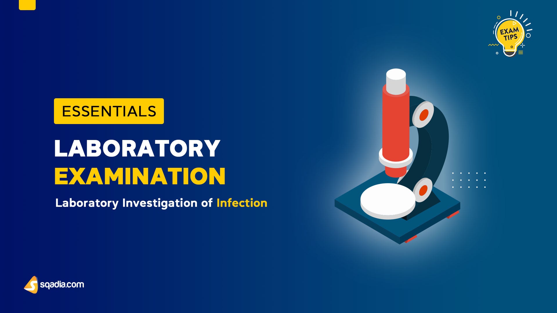 Laboratory Investigation of Infection Lab Examination