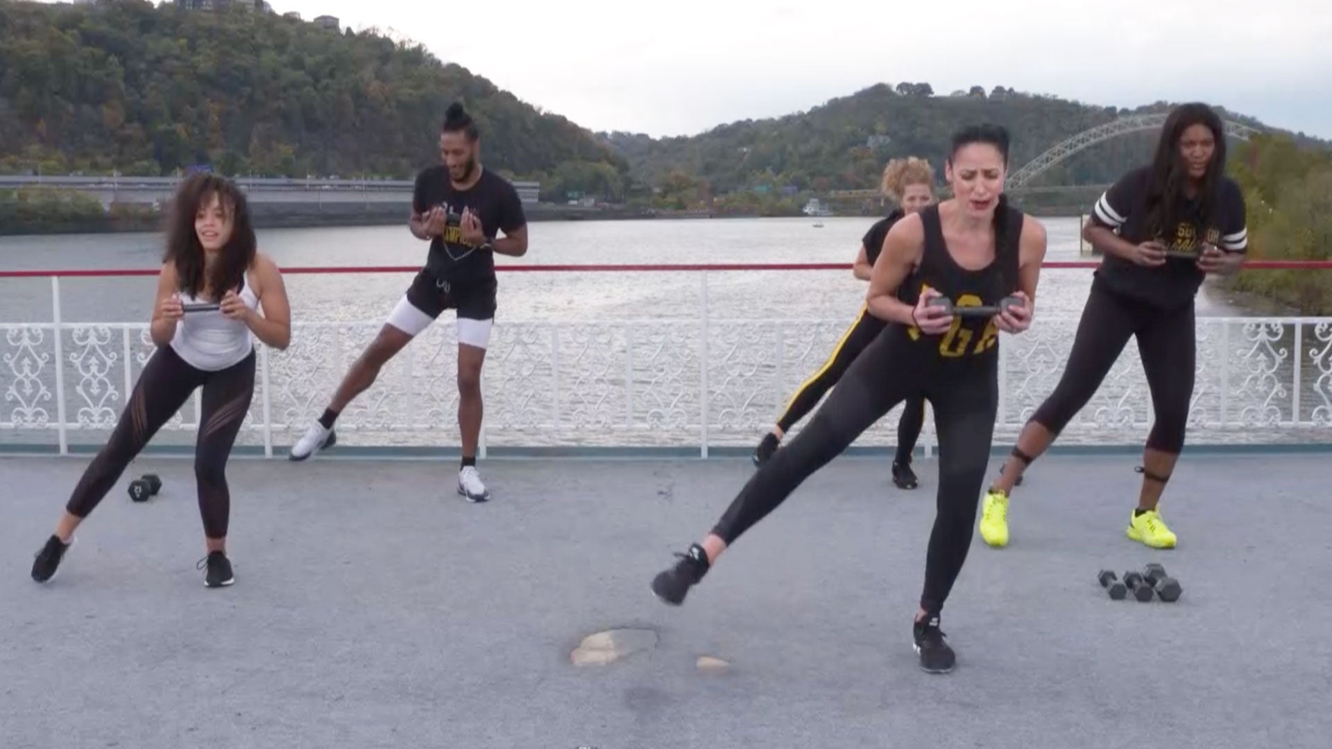 Steel City Legs Walk At Home