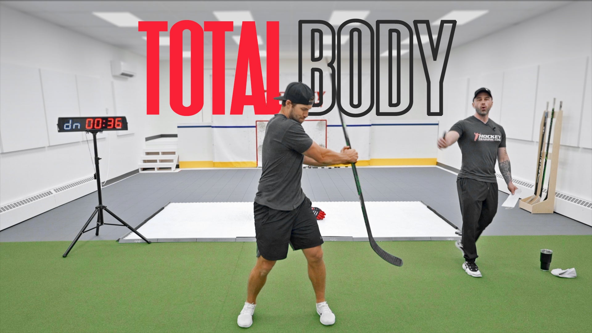 23 min Total Body Explosive Workout (Advanced) Hockey Training