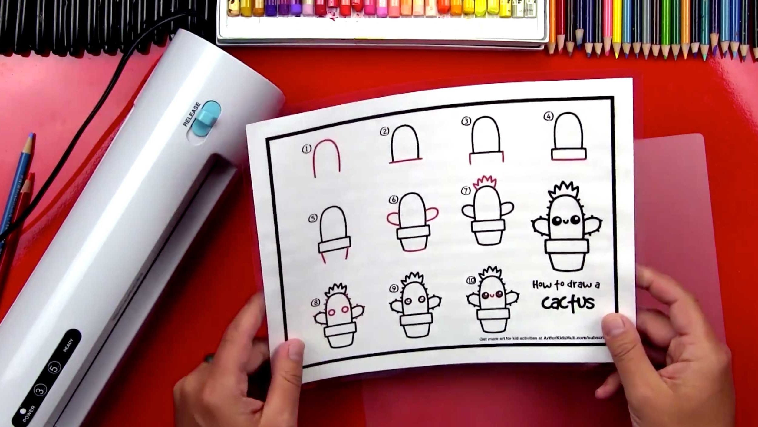 Art Tips Laminating Your Printables Art For Kids Hub