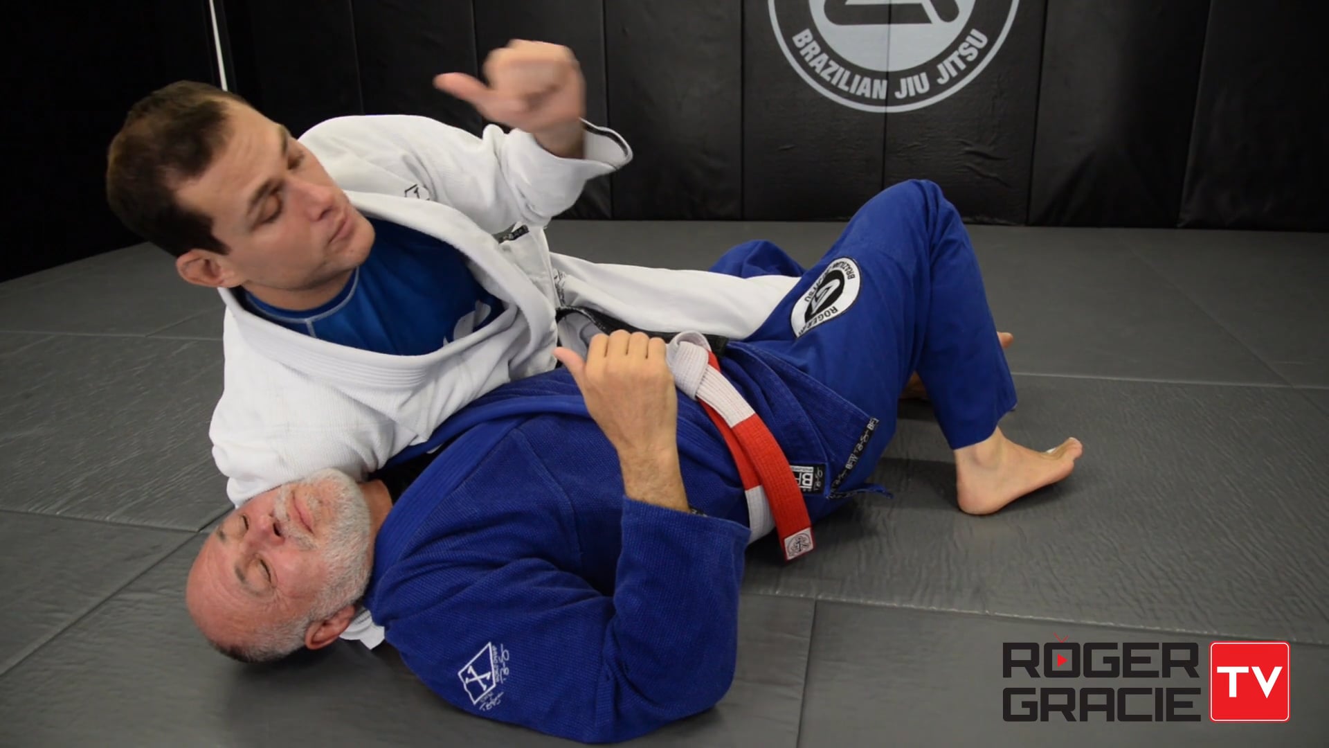 Ezekiel Choke from Half Guard Roger Gracie TV