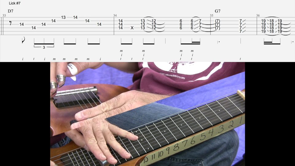 Quick Licks C6 Swingin' Blues Lap Steel Lessons With Troy Streaming