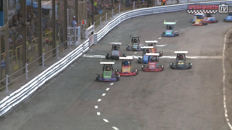 Ipswich 1st July 2023 Ninja Karts Heat 2 | Spedeworth TV