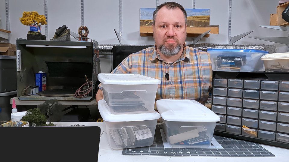 Organizing hobby storage